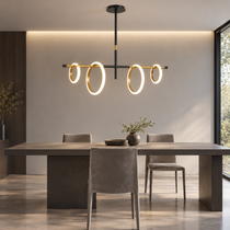 Modern LED-taklampa med ringar