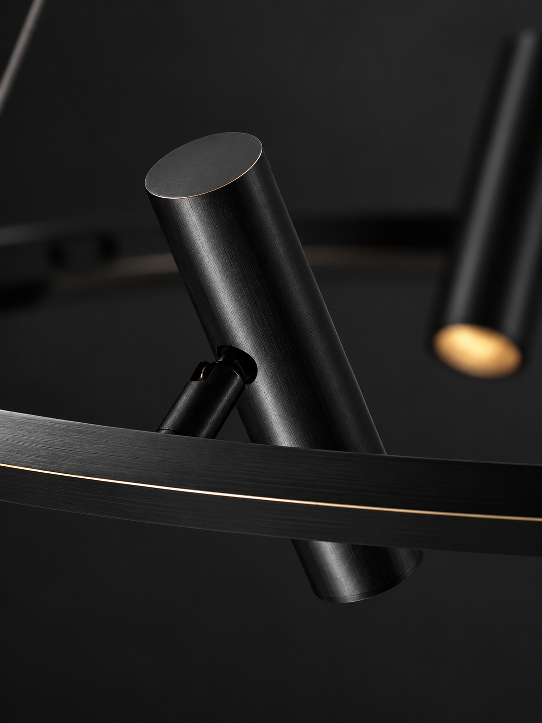 Modern LED-taklampa med 8 spotlights