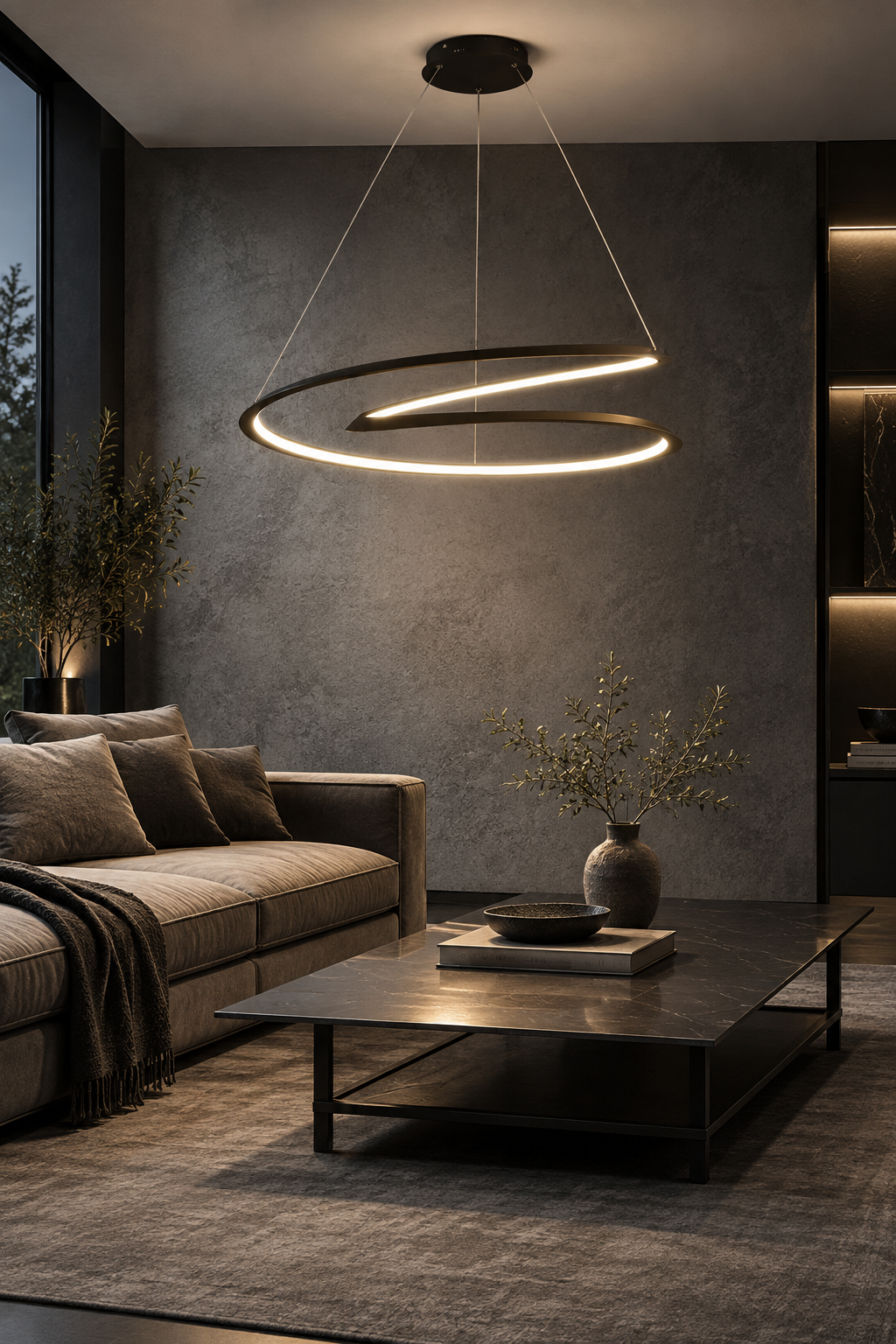 Nordic LED-taklampa