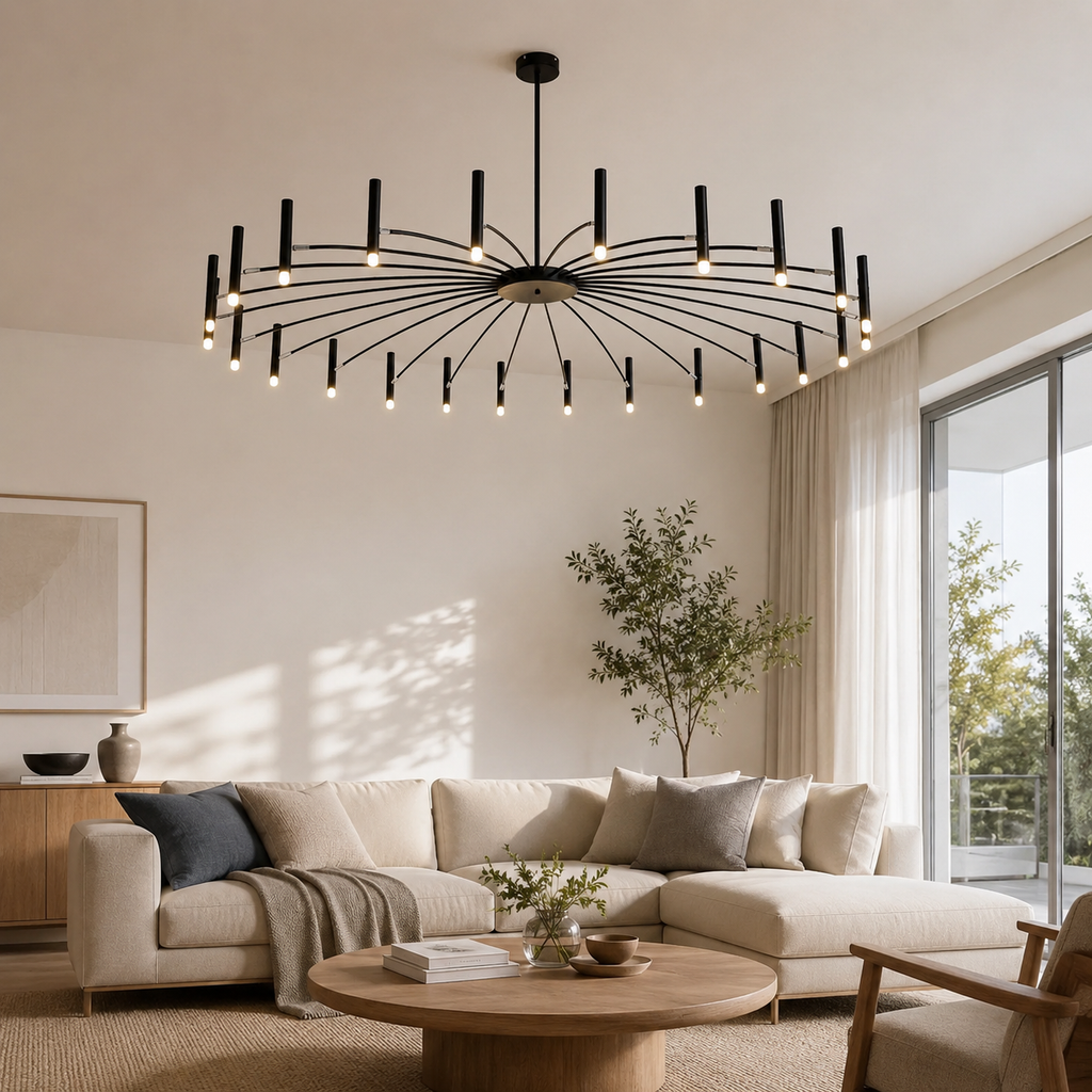 Modern LED-taklampa