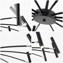 Modern LED-taklampa