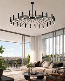 Modern LED-taklampa