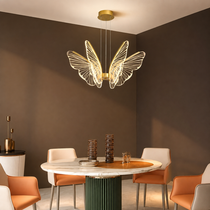 Modern Butterfly LED-taklampa i guld