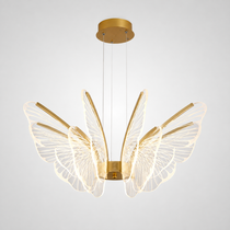 Modern Butterfly LED-taklampa i guld
