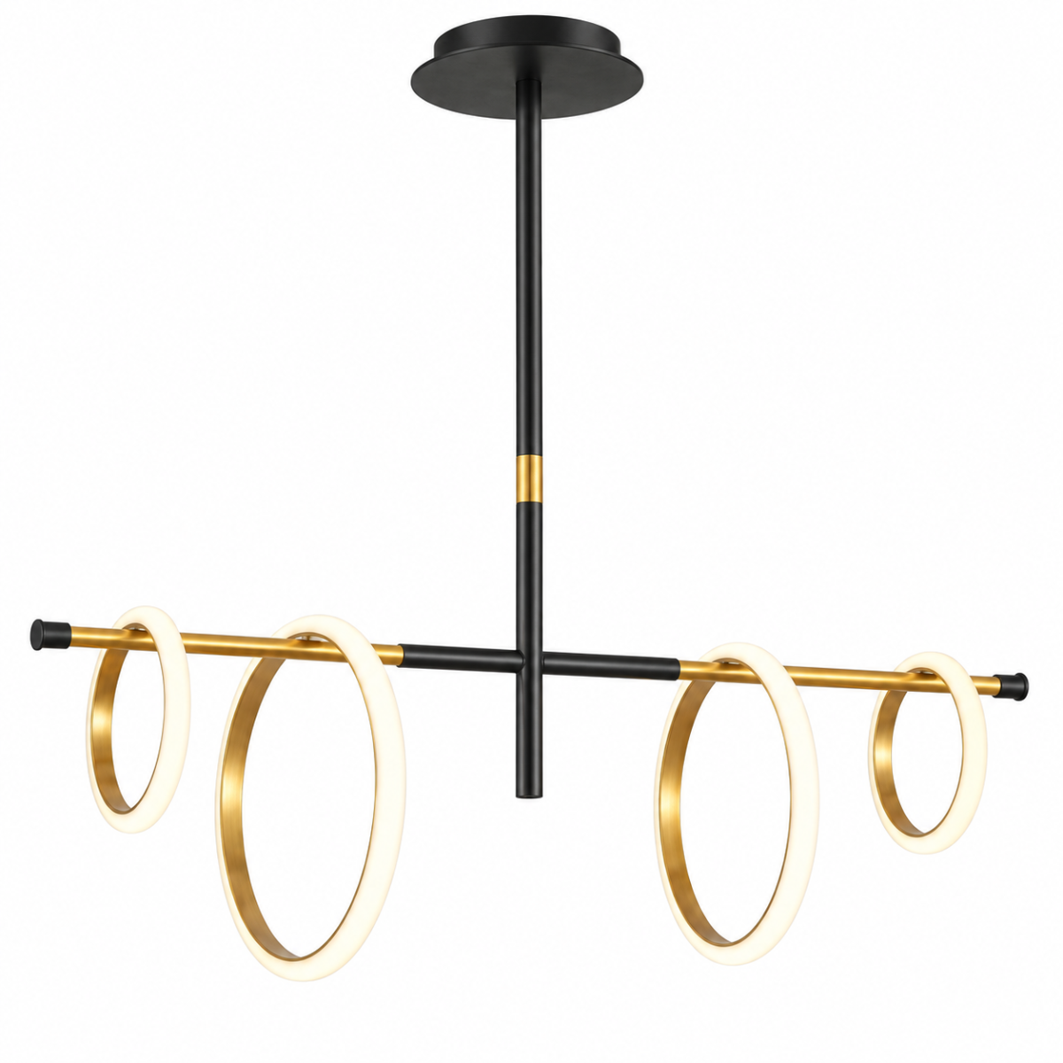 Modern LED-taklampa med ringar