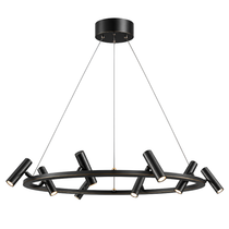 Modern LED-taklampa med 8 spotlights